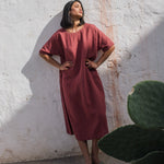 RENNES-2 oversized linen dress - notPERFECTLINEN