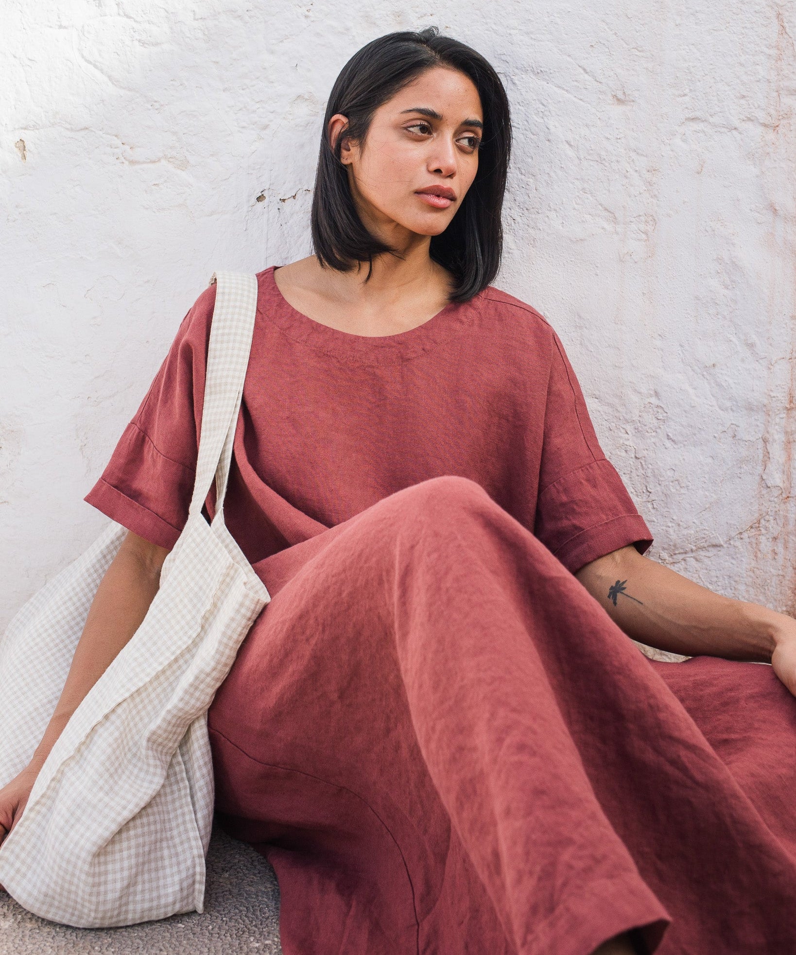 RENNES-2 oversized linen dress - notPERFECTLINEN