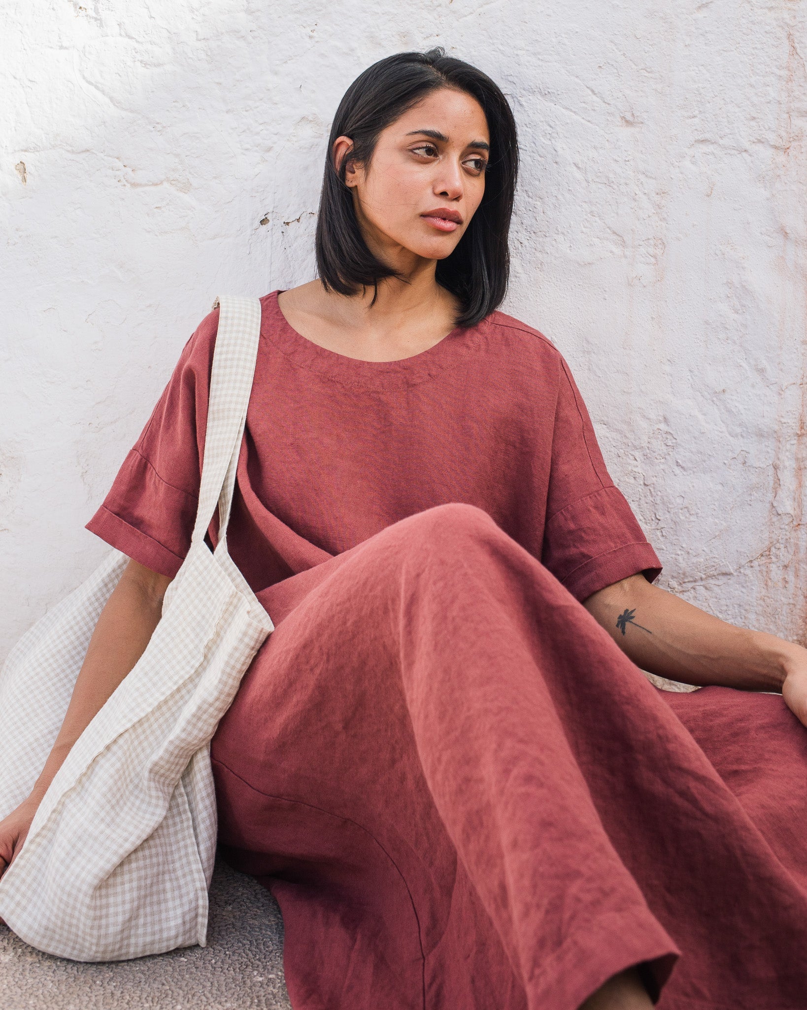 RENNES-2 oversized linen dress - notPERFECTLINEN