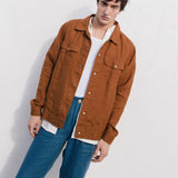 R: Men’s linen pants ALBURY (Size: S; Color: Oat Milk)