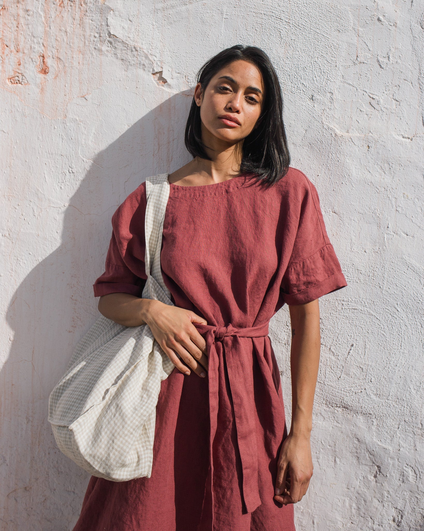 RENNES-2 oversized linen dress - notPERFECTLINEN