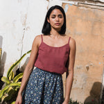 RIMINI cami linen top - notPERFECTLINEN