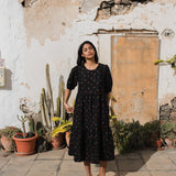 DELPHI tiered linen dress - notperfectlinen