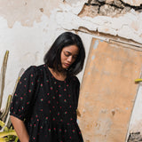 DELPHI tiered linen dress - notperfectlinen