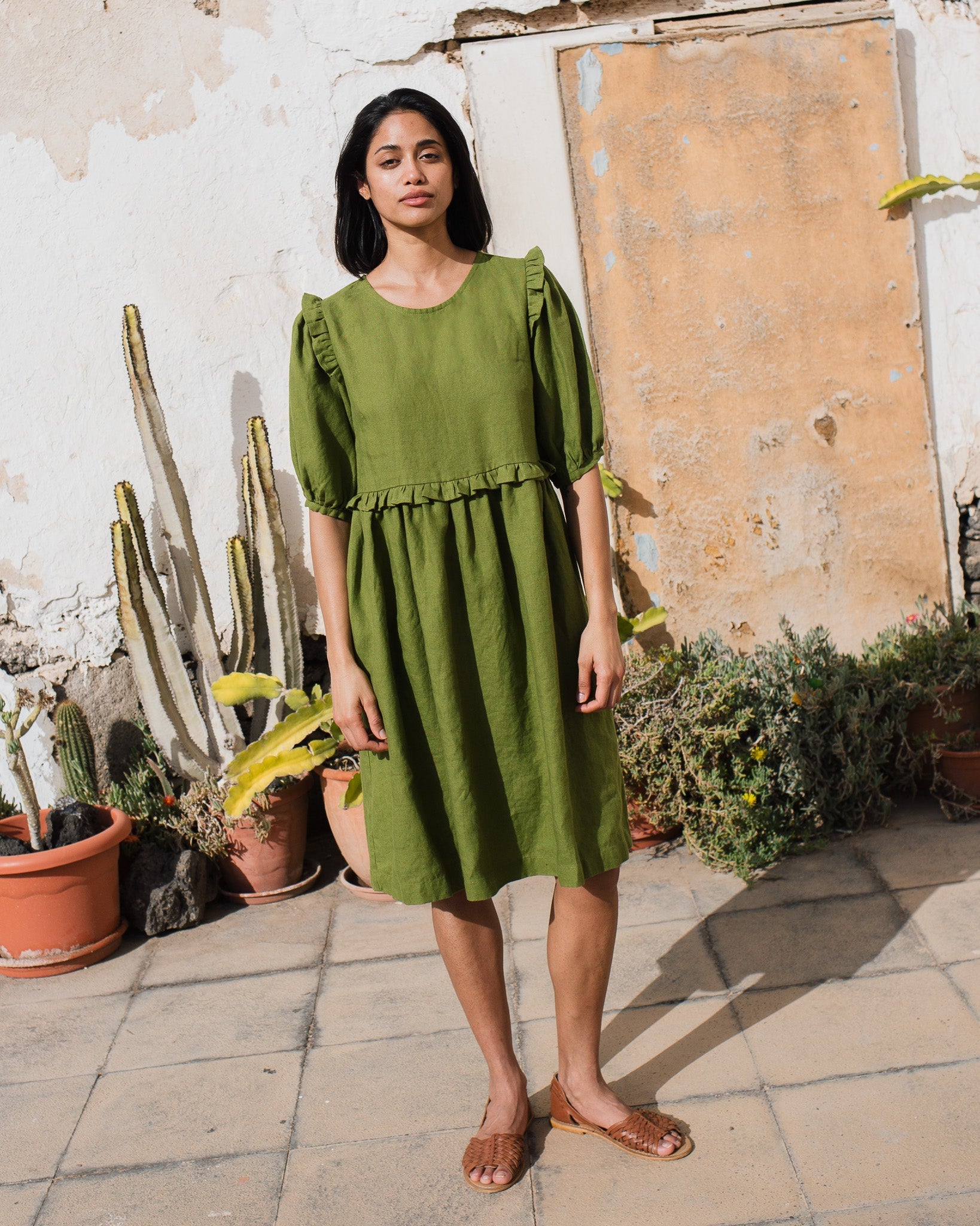 LALIBELA linen dress - notperfectlinen