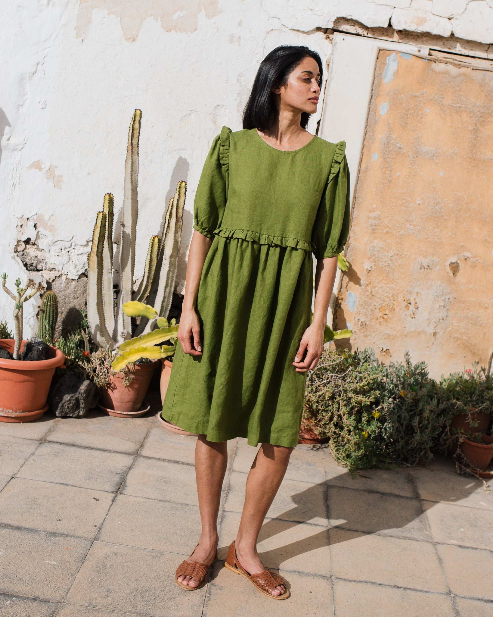 LALIBELA linen dress - notperfectlinen