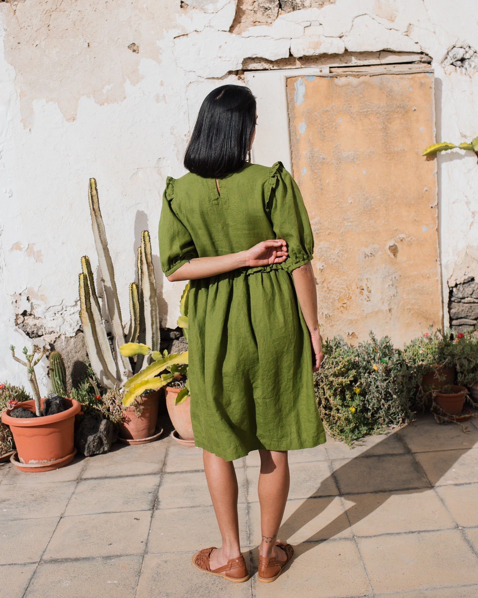 LALIBELA linen dress - notperfectlinen