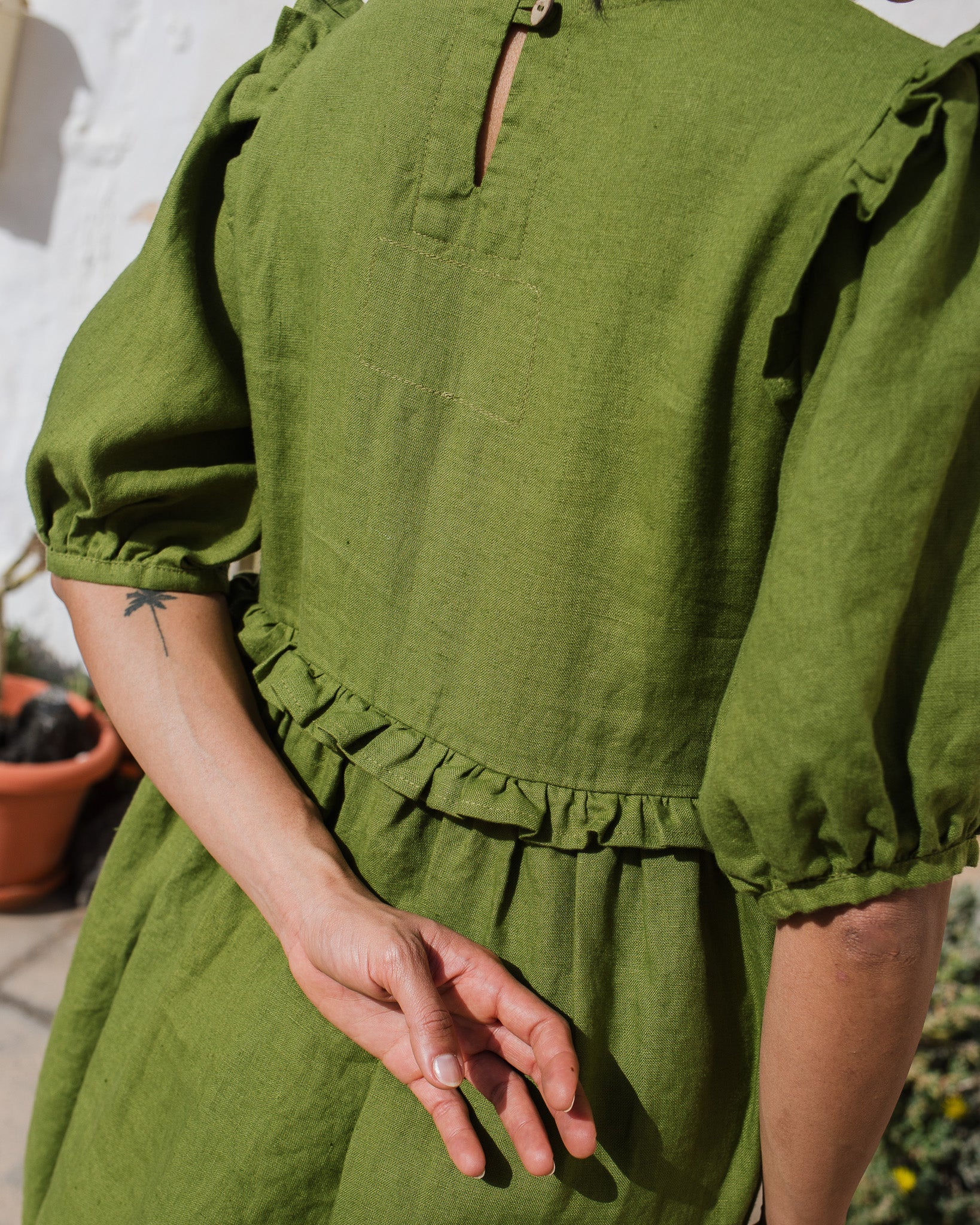 LALIBELA linen dress - notperfectlinen