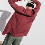 Men’s long sleeve linen shirt MONTREAL