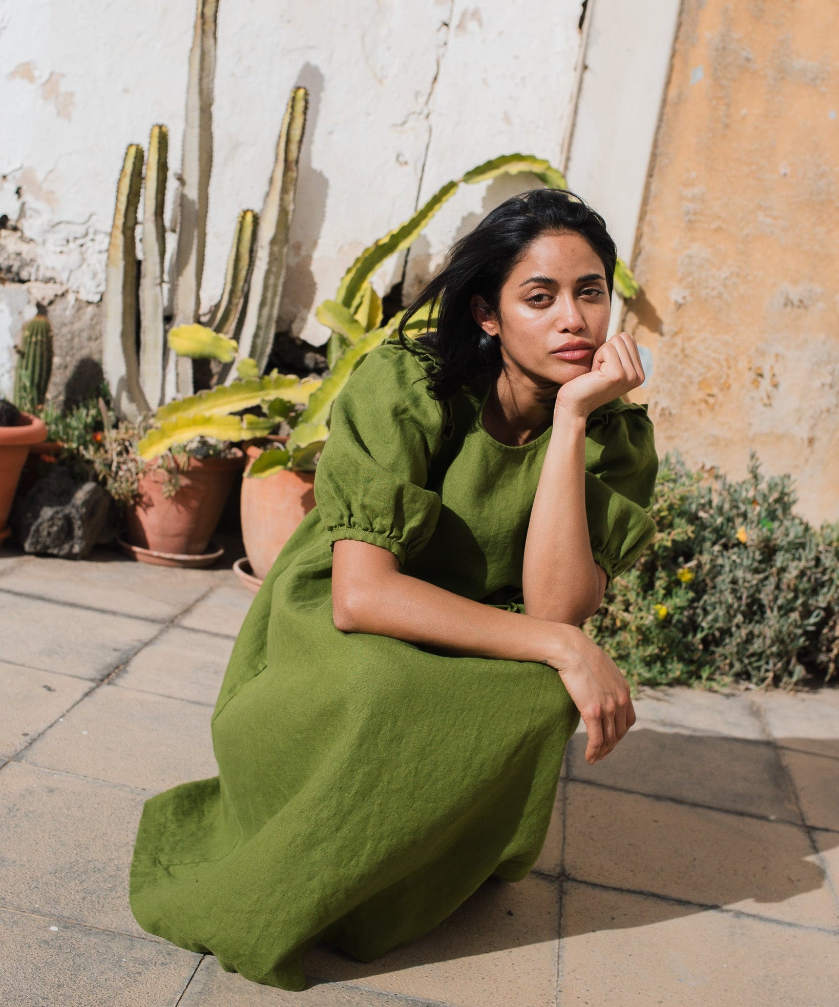 LALIBELA linen dress - notperfectlinen