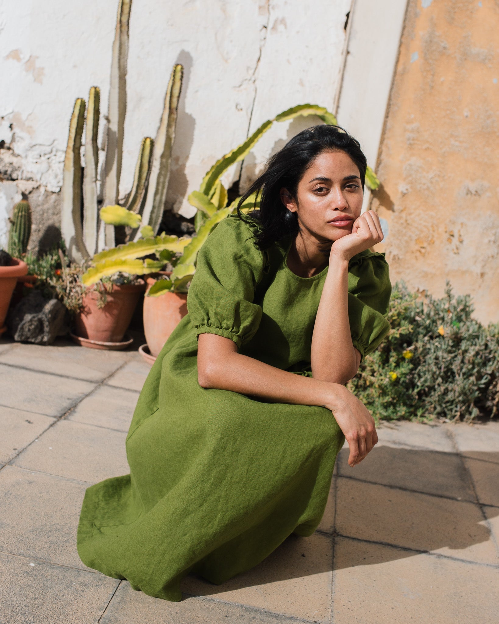 LALIBELA linen dress - notperfectlinen