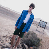R: Men’s linen shorts DARWIN (Size: M; Color: Beige)