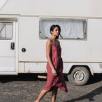 SARAH button down slip linen dress - notPERFECTLINEN