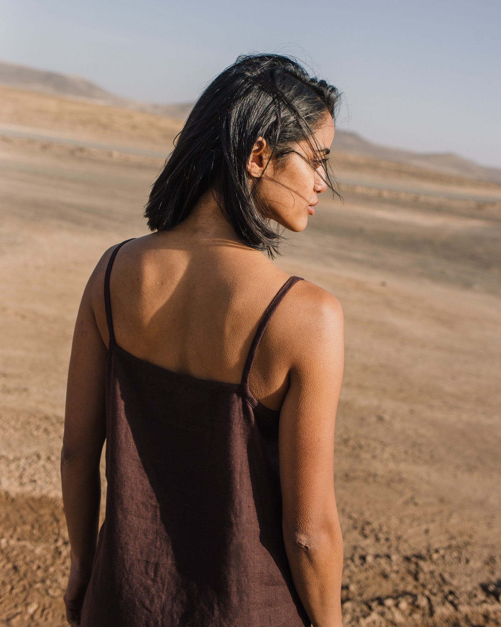 LANGLEY slip linen dress - notperfectlinen