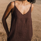 LANGLEY slip linen dress - notperfectlinen