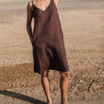 LANGLEY slip linen dress - notperfectlinen
