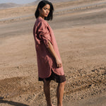 LIVORNO oversized linen shirt - notperfectlinen