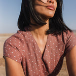 CANNES-2 wrap linen dress - notperfectlinen