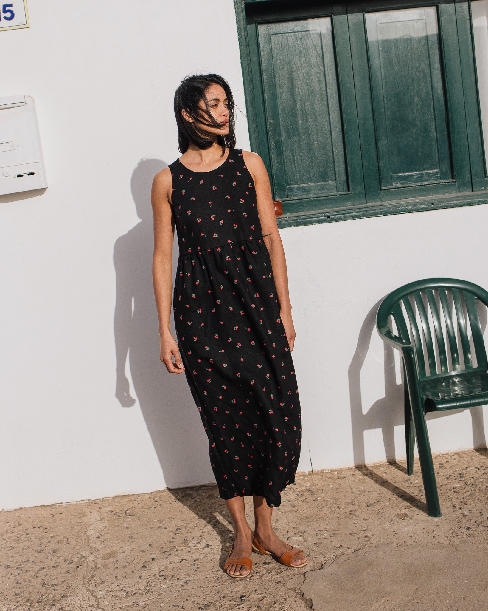 NAPA long linen dress - notperfectlinen