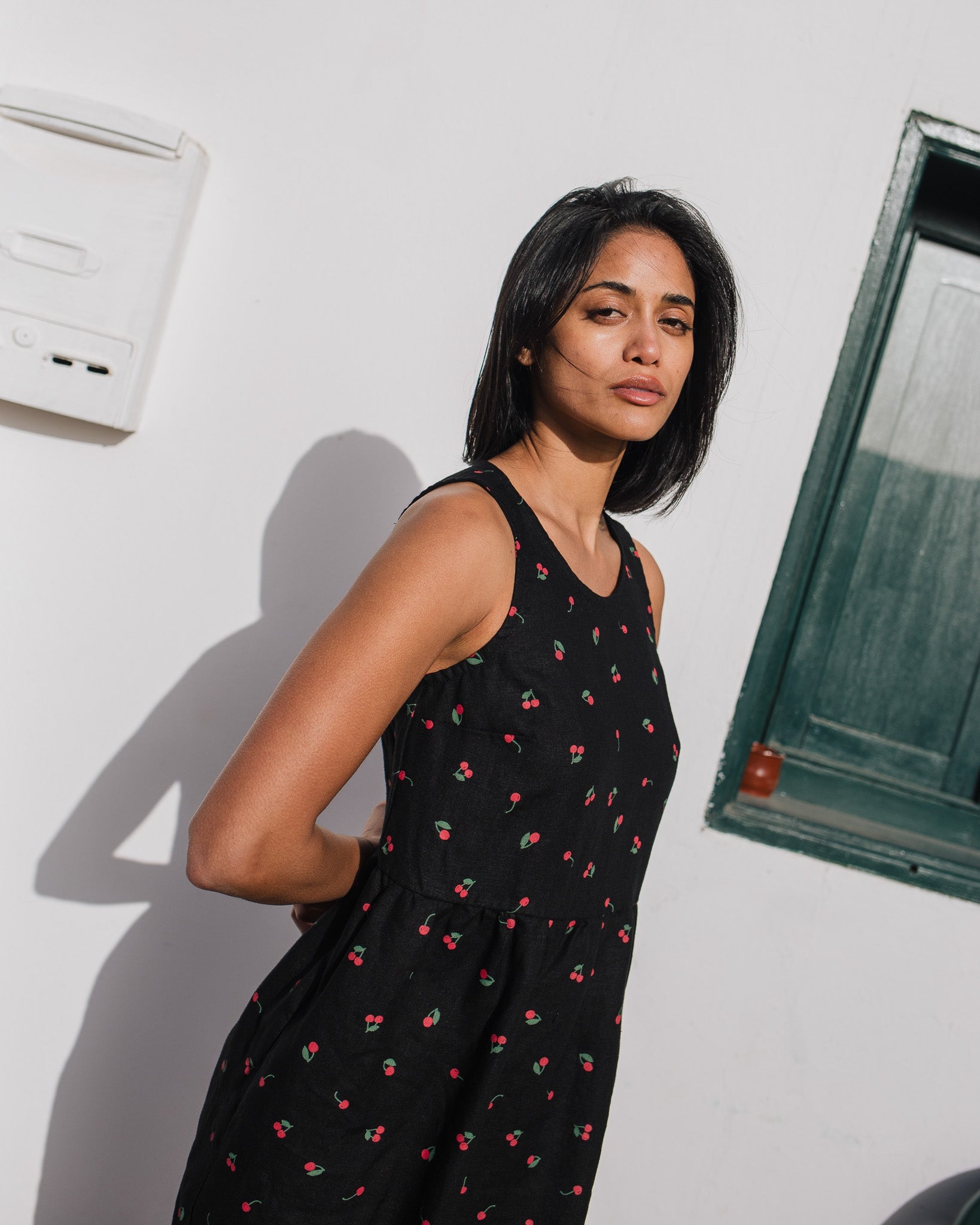 NAPA long linen dress - notperfectlinen