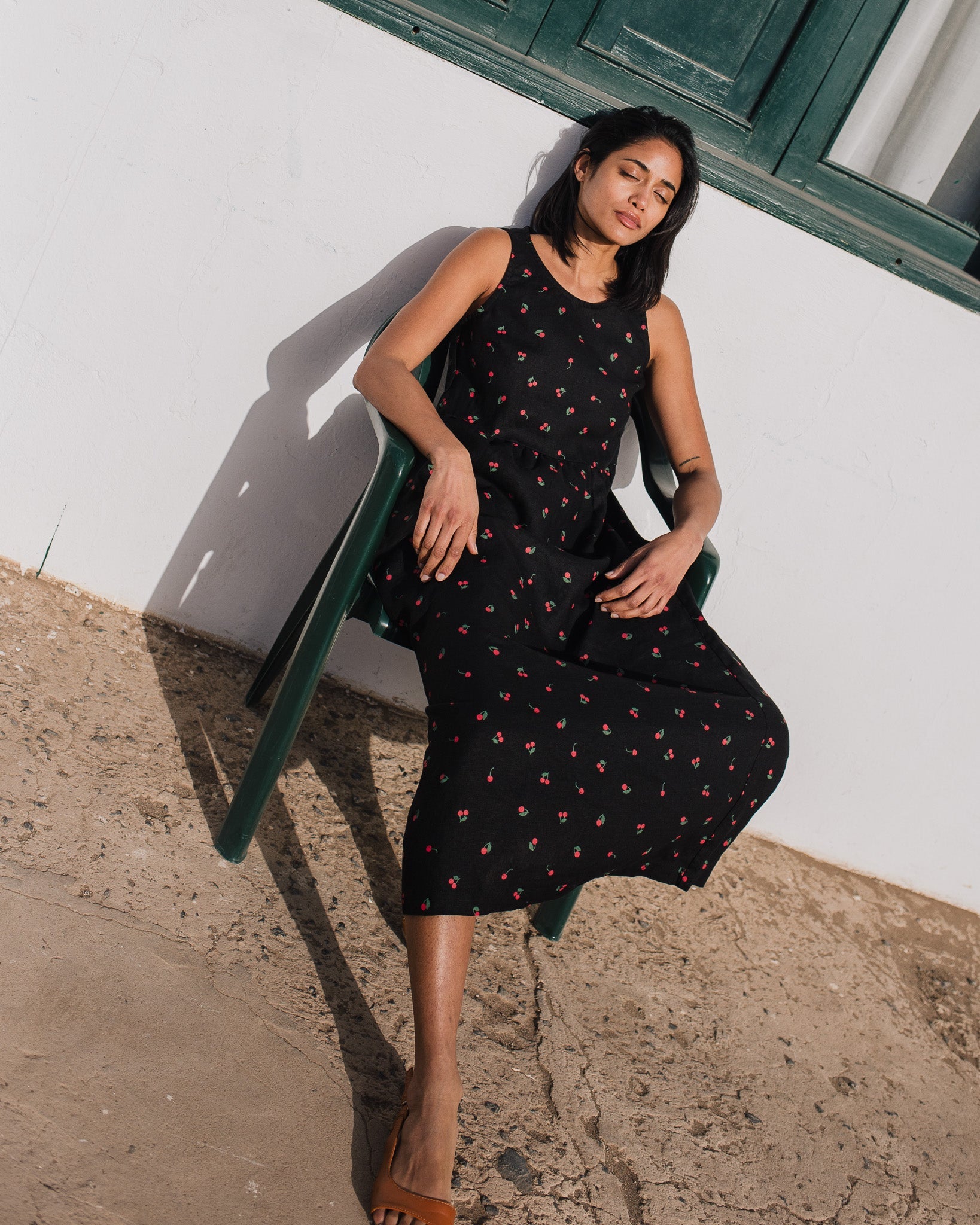 NAPA long linen dress - notperfectlinen