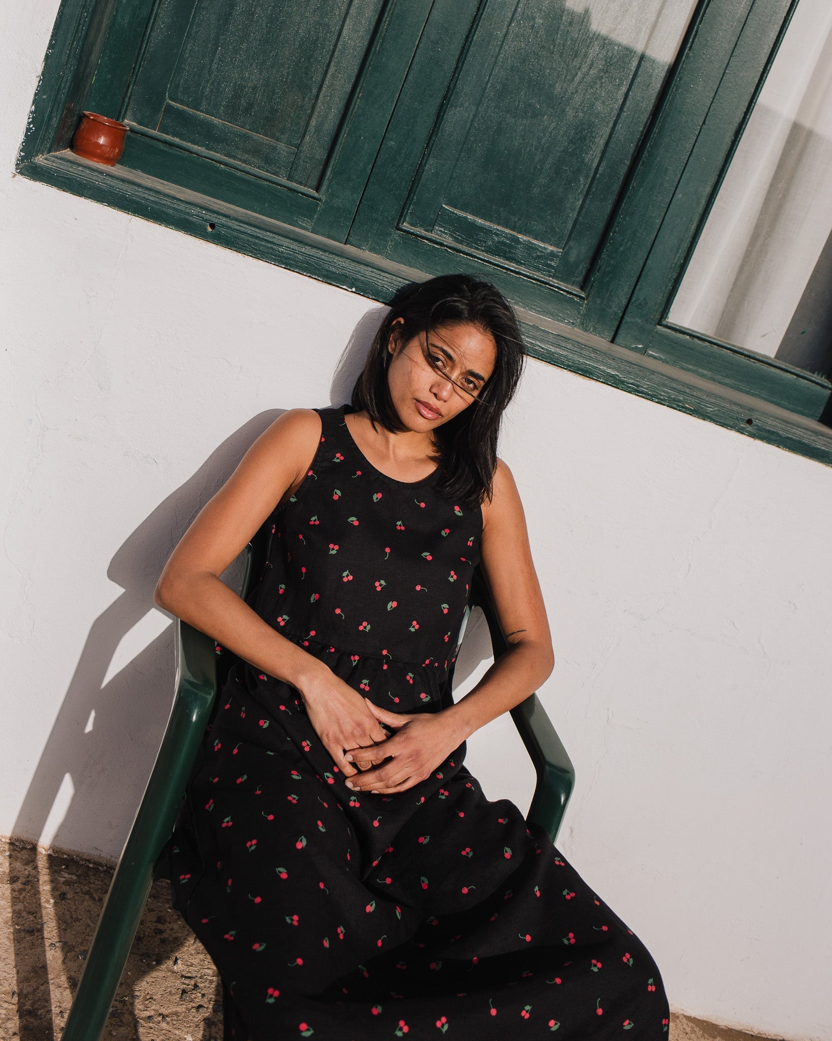 NAPA long linen dress - notperfectlinen