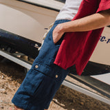 Men’s cargo linen shorts MACKAY