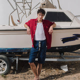 Men’s cargo linen shorts MACKAY