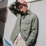 Men’s long sleeve linen shirt MONTREAL