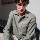 Men’s long sleeve linen shirt MONTREAL