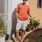 Men’s linen t-shirt BURNIE