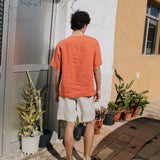Men’s linen t-shirt BURNIE