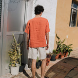 Men’s linen t-shirt BURNIE