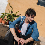 Men’s long sleeve linen shirt MONTREAL