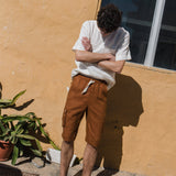 Men’s cargo linen shorts MACKAY