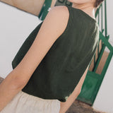 VIENNA linen tank top - notPERFECTLINEN