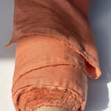 [sold out] Prewashed medium-weight linen fabric [Cooper]