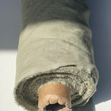[sold out] Prewashed medium-weight linen fabric [Desert Sage]