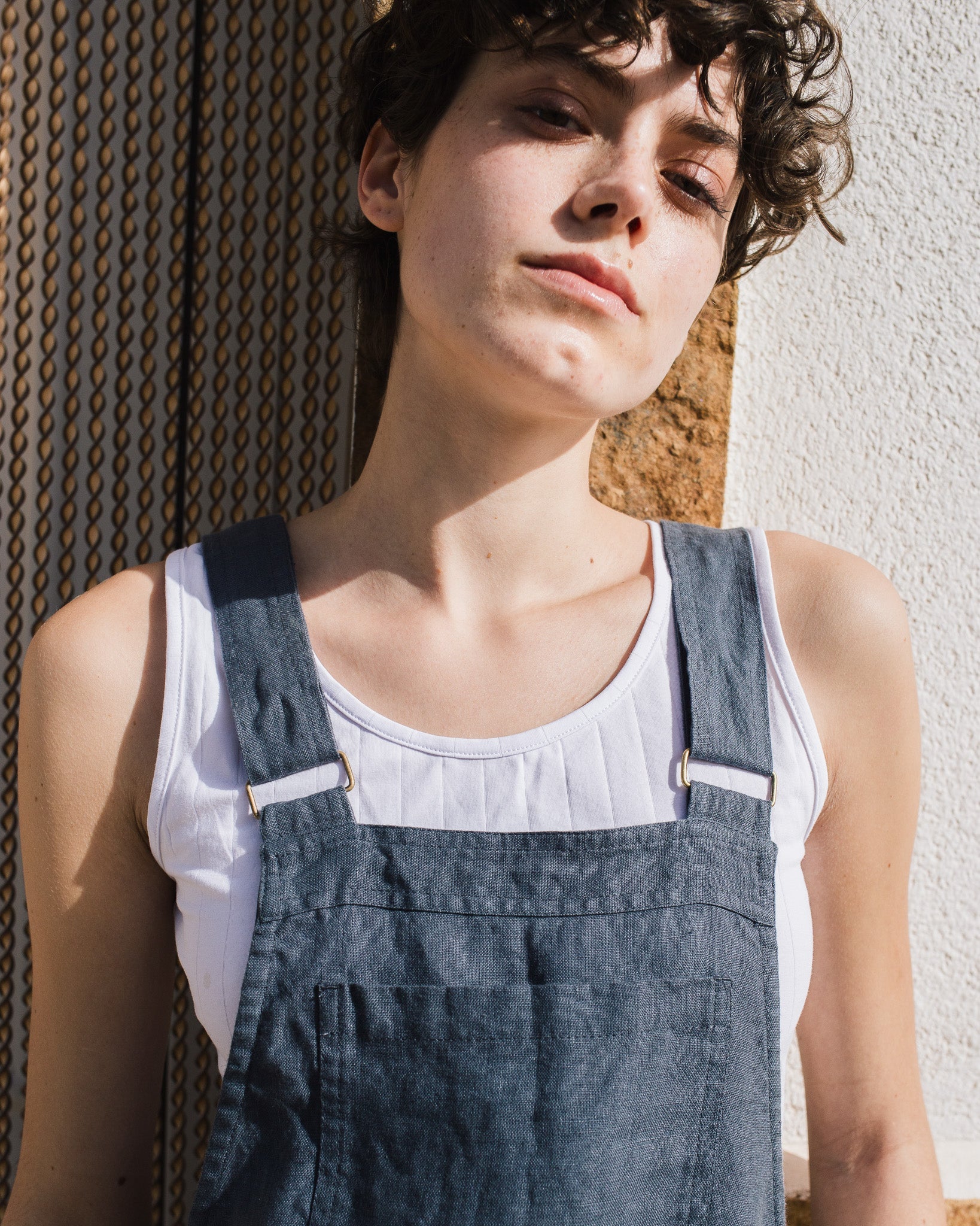 EVEREST linen jumpsuit - notperfectlinen