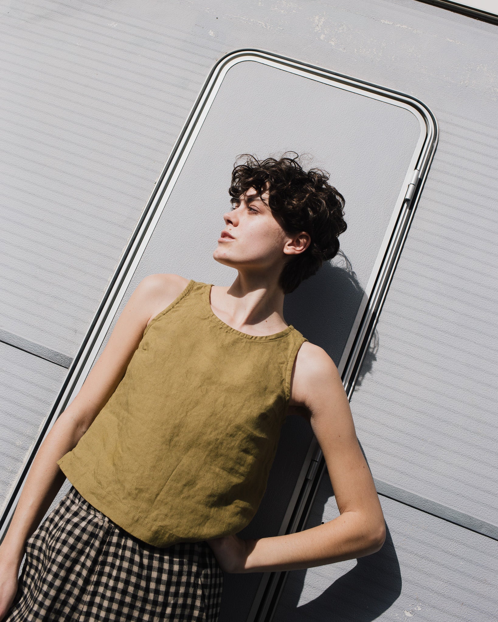 BAY-2 linen top - notperfectlinen