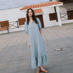 ANGEL maxi button down dress linen - notperfectlinen