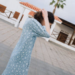 ANGEL maxi button down dress linen - notperfectlinen