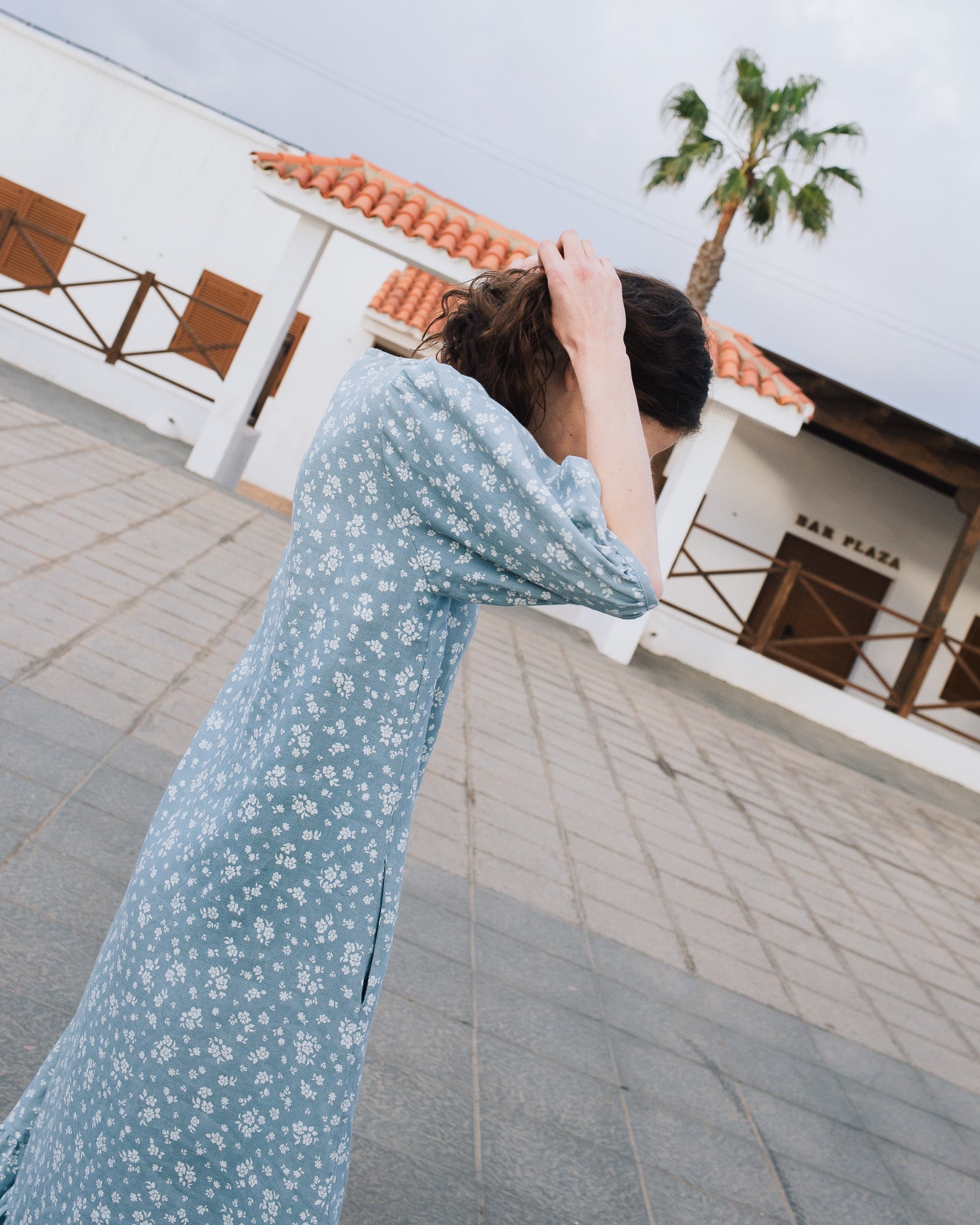 ANGEL maxi button down dress linen - notperfectlinen