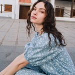 ANGEL maxi button down dress linen - notperfectlinen