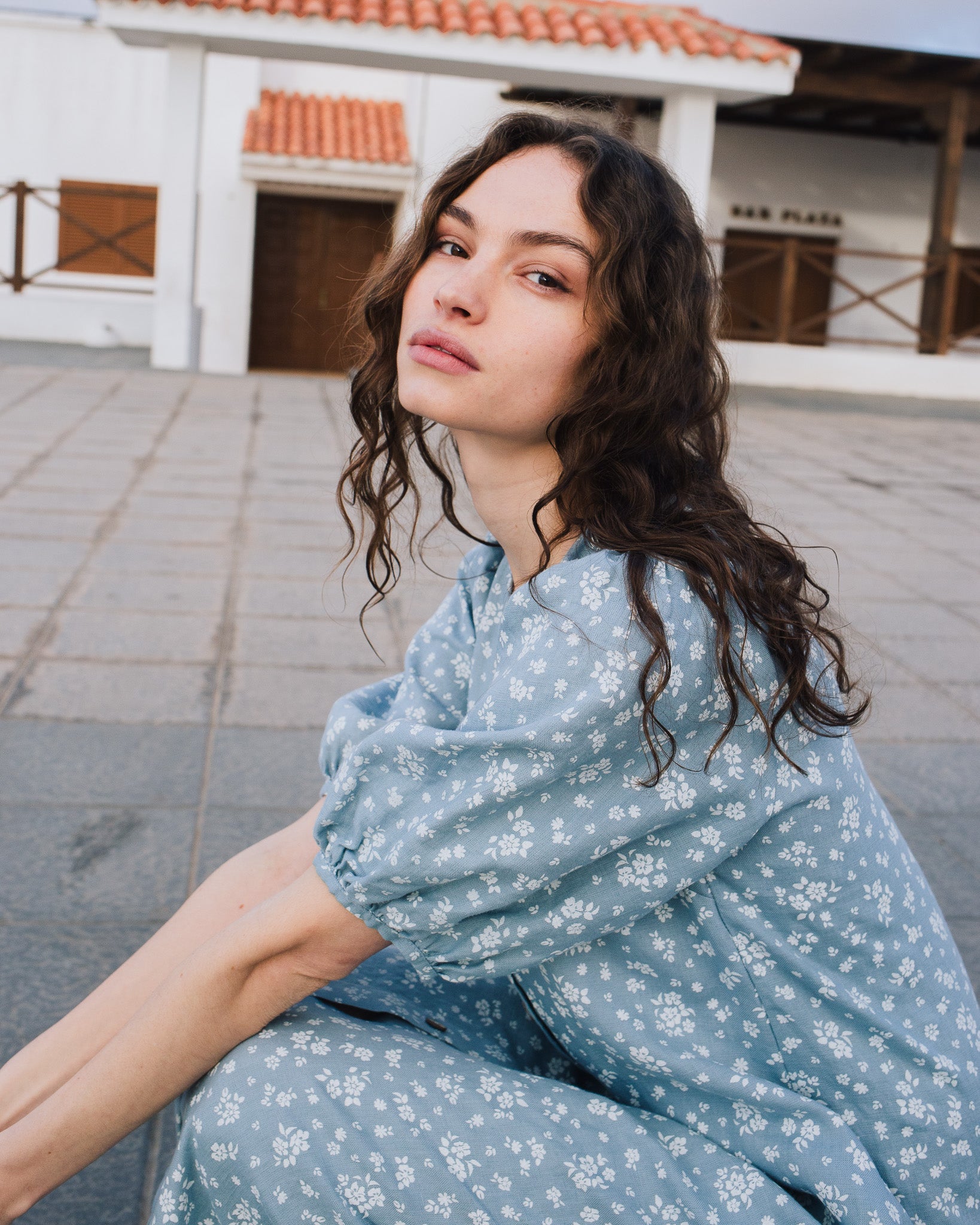 ANGEL maxi button down dress linen - notperfectlinen