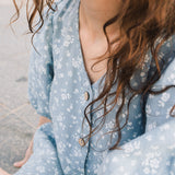 ANGEL maxi button down dress linen - notperfectlinen