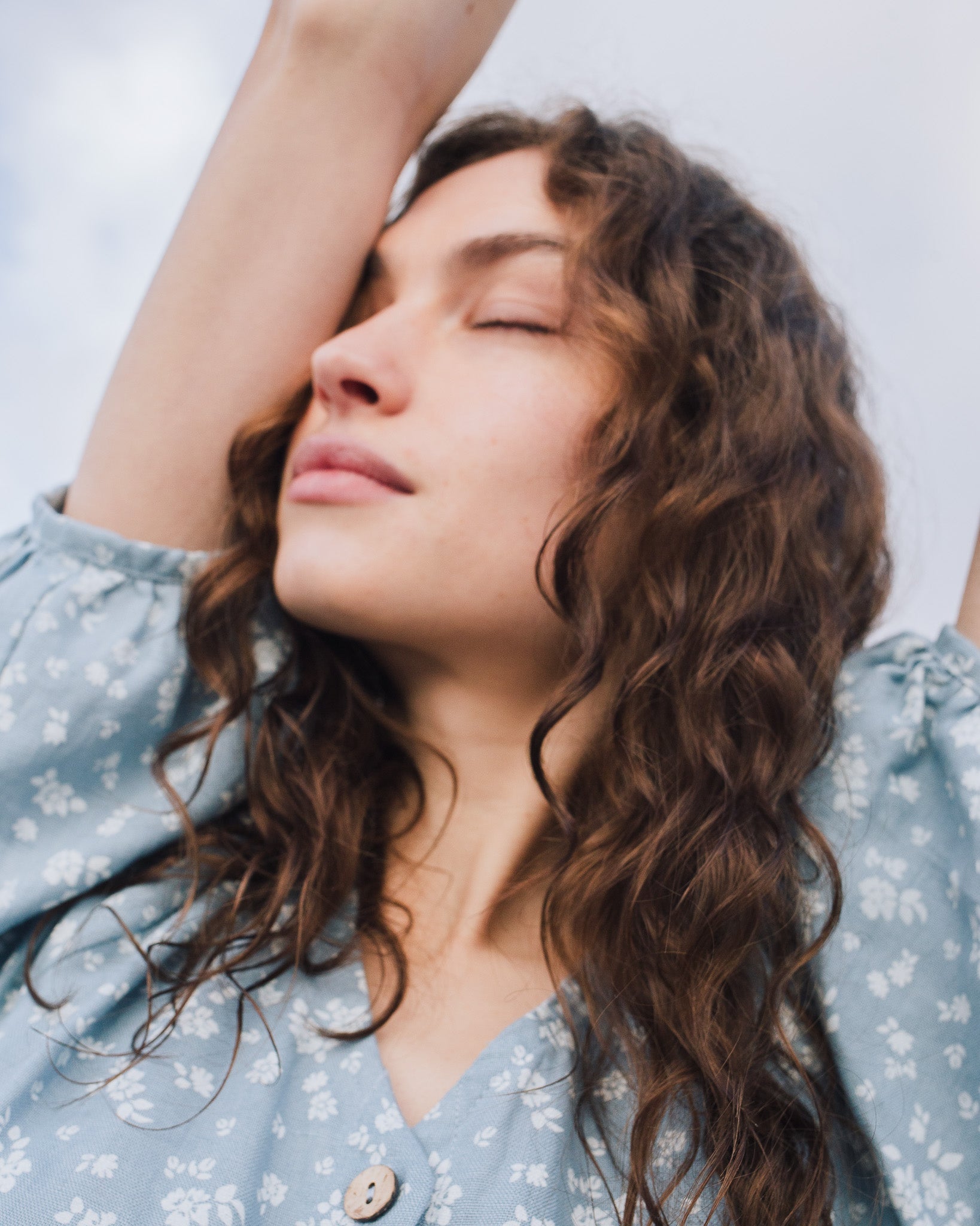 ANGEL maxi button down dress linen - notperfectlinen