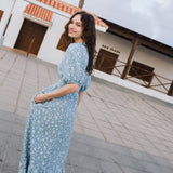 ANGEL maxi button down dress linen - notperfectlinen