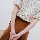 SARAH fit and flare pants - notPERFECTLINEN