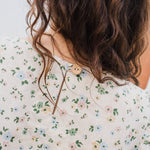 AROSA ruffle linen top - notperfectlinen